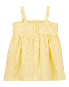 OshKosh Baby Girl Yellow Dress Set