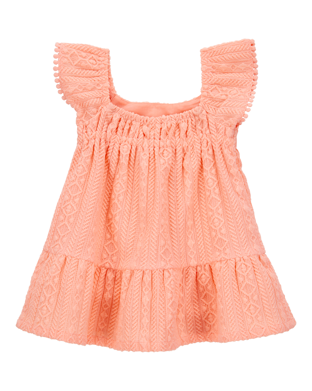 OshKosh Baby Girl Peach Dress Set