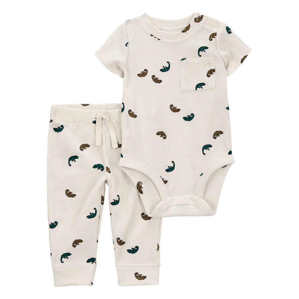 Carter's 2pc Baby Boy Chameleon Bodysuit & Pants Set
