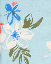 Carregar imagem no visualizador da galeria, Carter&#39;s 3pc Baby Boy Blue Floral Shirt, Bucket Hat and Shorts Set
