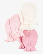 Carter's 3pk Baby Girl Pink Mittens (0-3M)