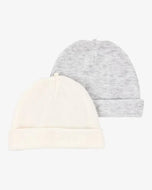 Carter's 2pc Baby Neutral Beanie Hats/ Caps (0-3M)