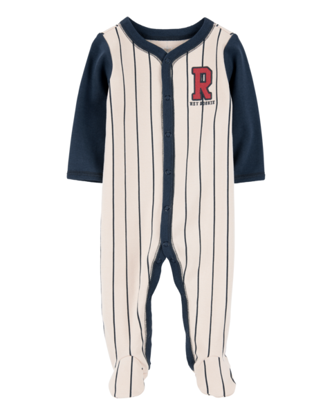 Carter's Baby Boy Hey Rookie Snap-Up Footie Coverall Sleepwear