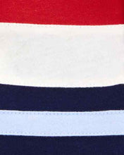 Cargar imagen en el visor de la galería, OshKosh Baby Boy Red/ Navy Polo Bodysuit
