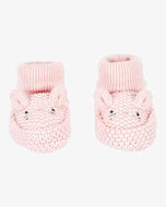 Carter's Baby Girl Pink Bunny Crochet Bootie Socks
