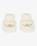Carter's Baby Neutral Duck Crochet Bootie Socks