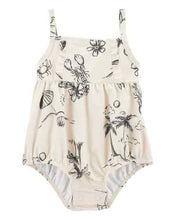 Load image into Gallery viewer, Carter&#39;s 1pc Baby Girl Palm Trees Print Swimsuit
