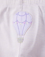 Cargar imagen en el visor de la galería, Carter&#39;s 3pc Baby Girl Lavender Purple Hot Air Balloons Bodysuits and Pants Set
