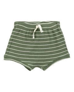 Carter's 3pc Baby Boy Green Tank, Grey Bodysuit and Green Shorts Set