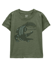 Afbeelding in Gallery-weergave laden, Carter&#39;s Baby Boy Green Crocodile Tee
