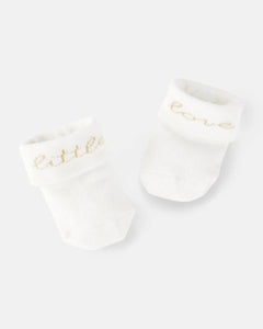 Carter's 2pc Baby Neutral Bootie Socks