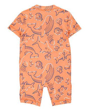 Cargar imagen en el visor de la galería, Carter&#39;s 1pc Baby Boy Orange Sea Animals Rashguard Swimwear
