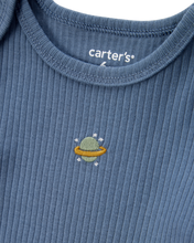 Cargar imagen en el visor de la galería, Carter&#39;s 3pc Baby Boy Space Ship Bodysuits and Pants Set
