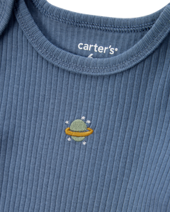 Carter's 3pc Baby Boy Space Ship Bodysuits and Pants Set
