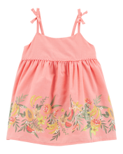 Carregar imagem no visualizador da galeria, OshKosh Baby Girl Pink Tropical Fruit Dress Set

