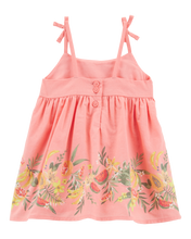 Carregar imagem no visualizador da galeria, OshKosh Baby Girl Pink Tropical Fruit Dress Set
