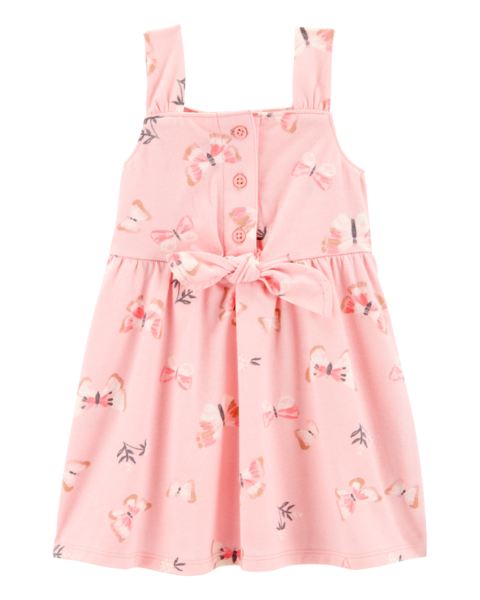 Carter's Baby Girl Pink Butterflies Dress