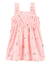Afbeelding in Gallery-weergave laden, Carter&#39;s Baby Girl Pink Butterflies Dress
