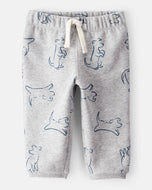 Carter's 1pc Baby Boy Grey Jogger Pants