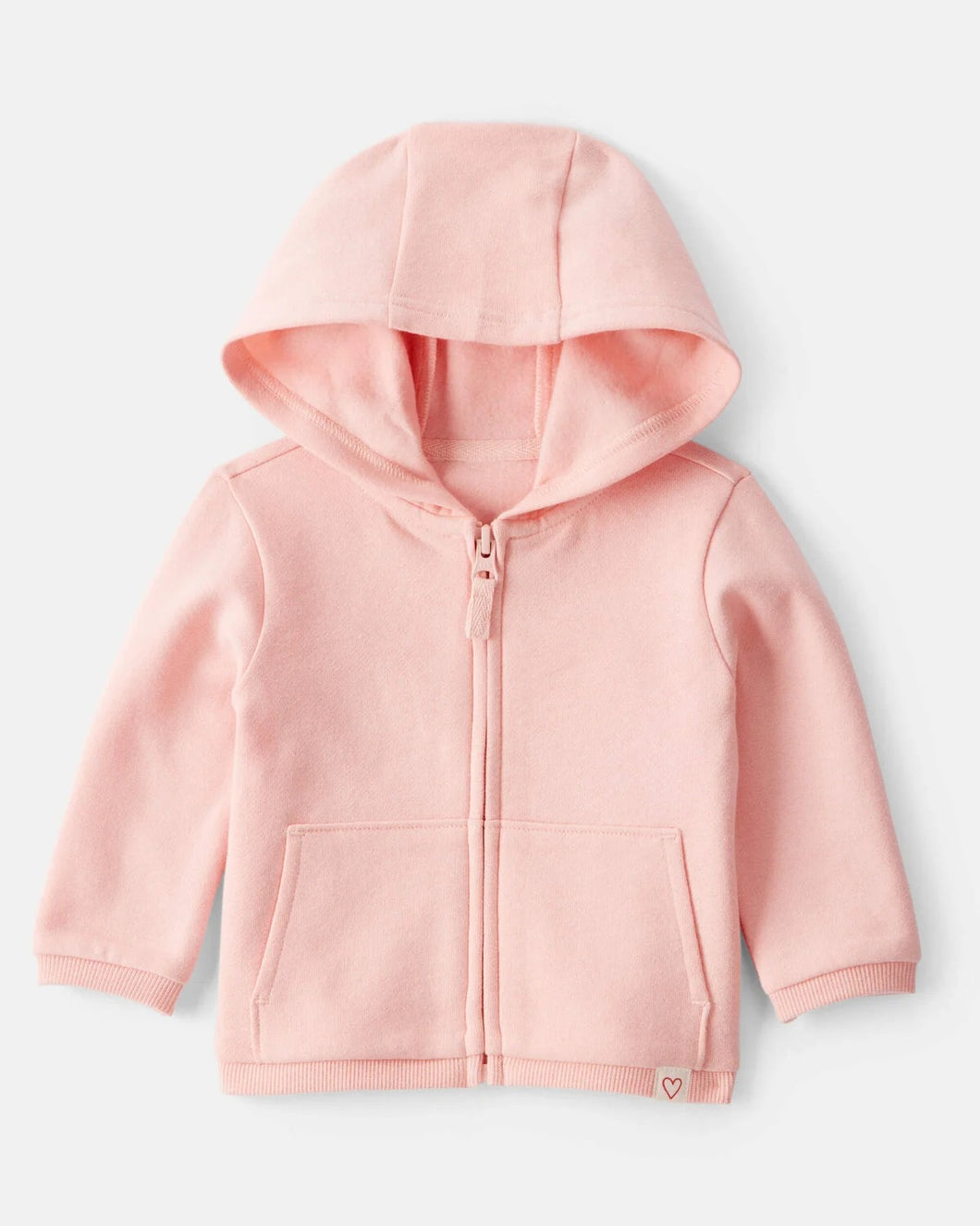 Carter's Baby Girl Pink Zip-Up Fleece Hoodie