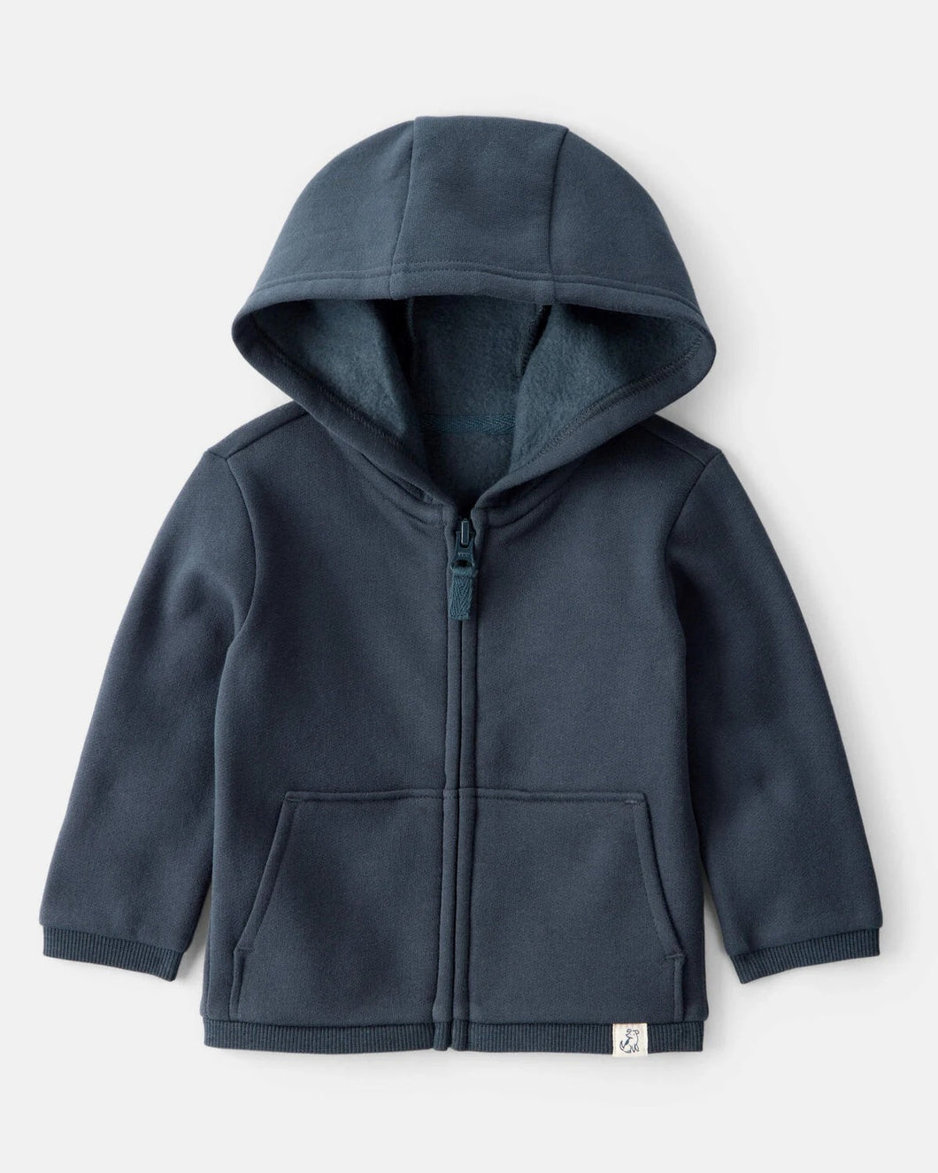 Carter's Baby Boy Dark Grey Zip-Up French Terry Hoodie