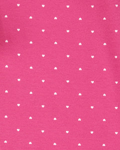 Carter's 3pc Baby Girl Pink/White Ladybugs Bodysuits and Pants Set