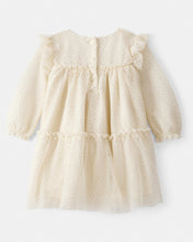 Carregar imagem no visualizador da galeria, Carter's Baby Girl Ivory Sparkle Dress Set
