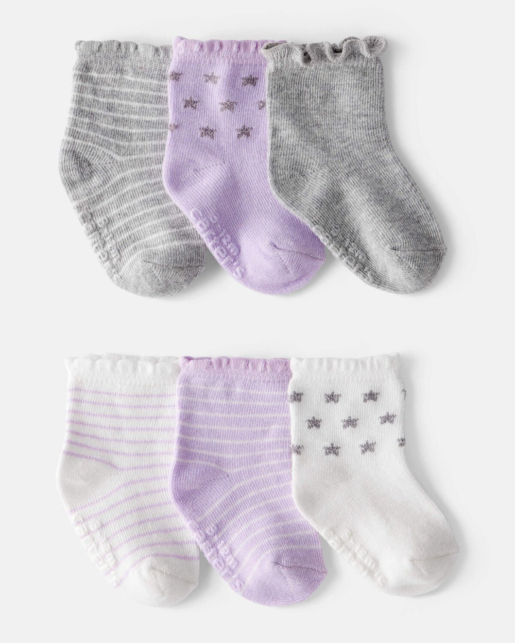 Carter's 6pk Baby Girl Socks