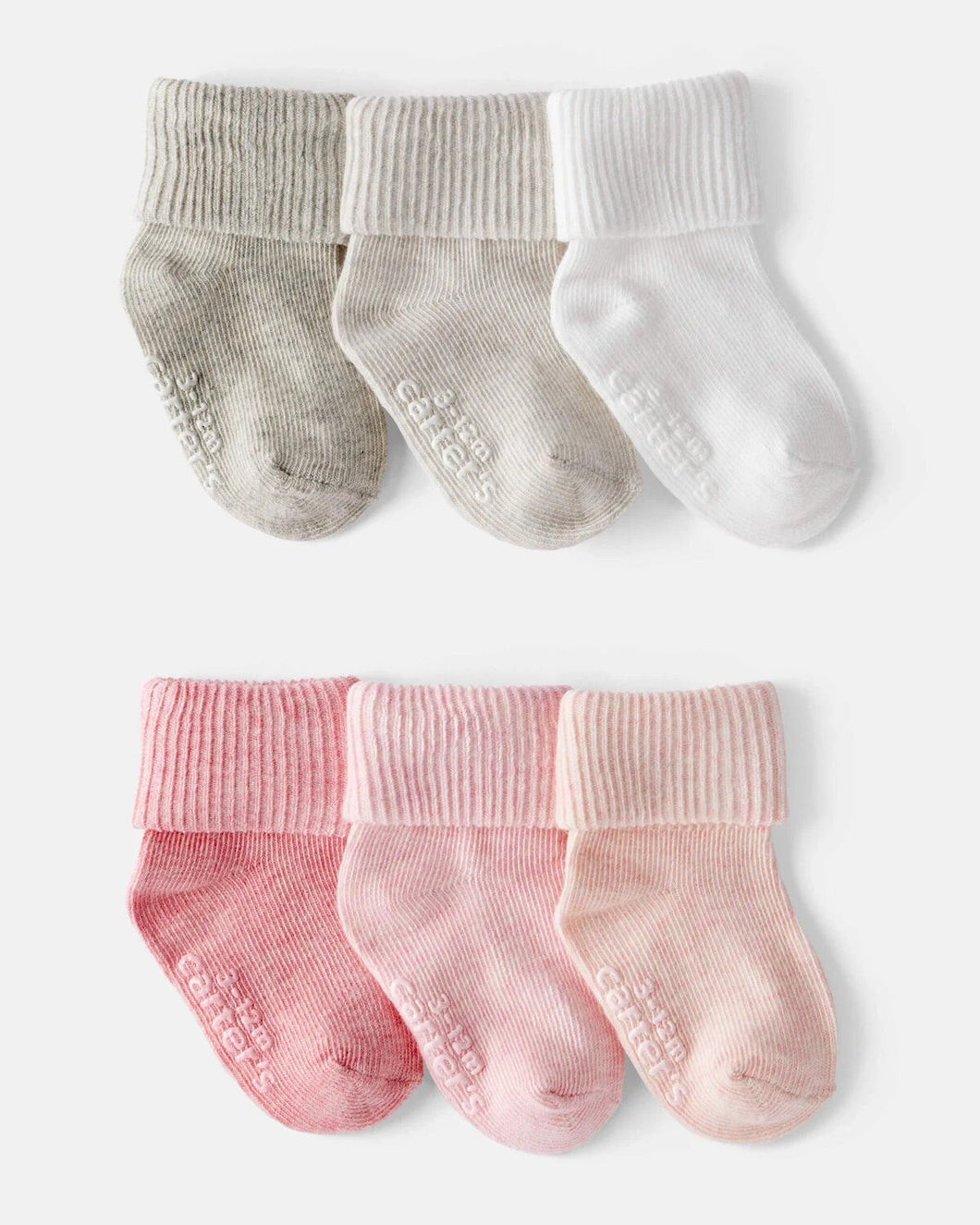 Carter's 6pk Baby Girl Socks