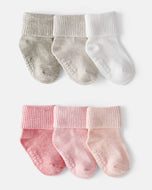 Carter's 6pk Baby Girl Socks