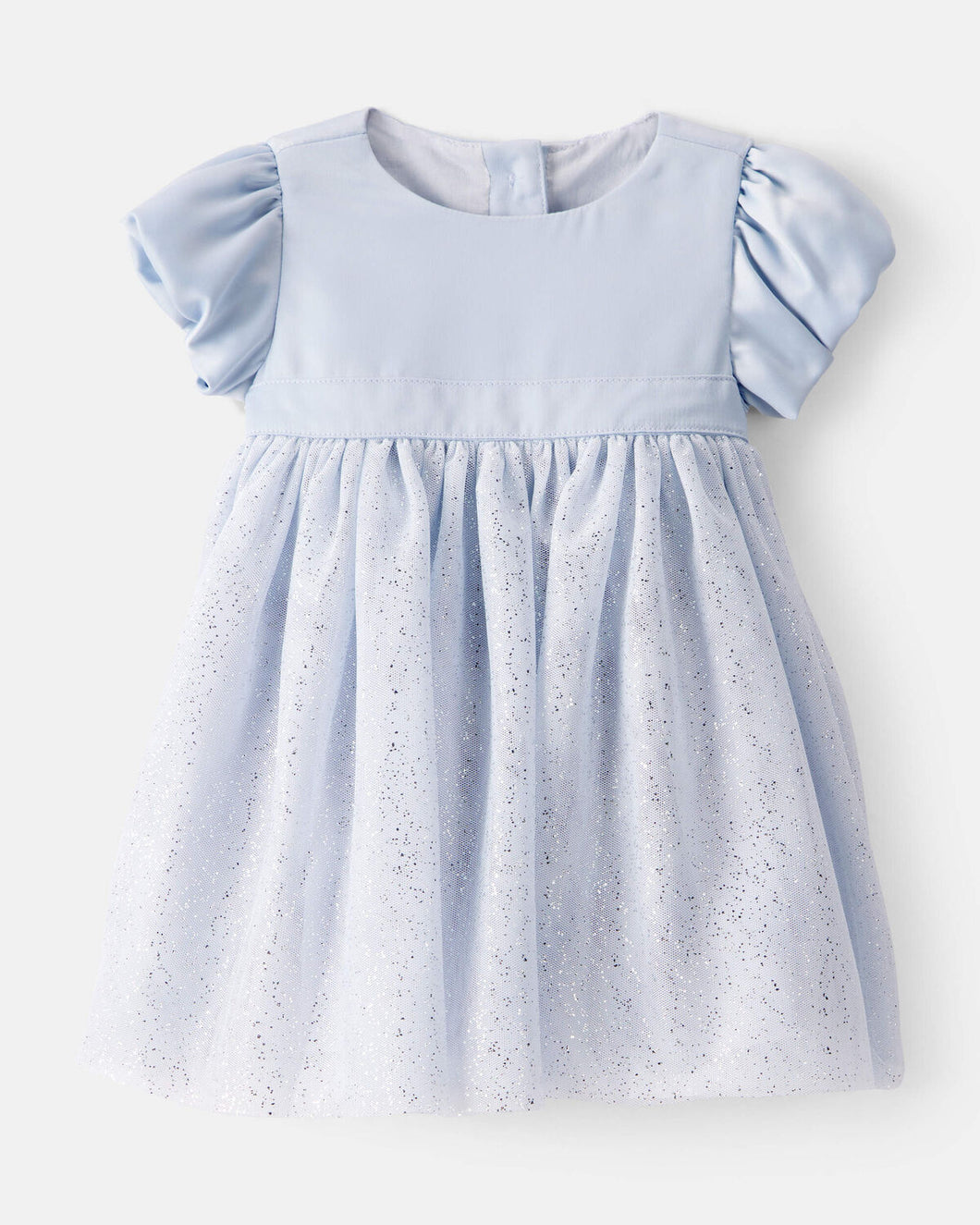 OshKosh Baby Girl Blue Sparkle Tulle Dress