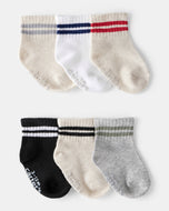 Carter's 6pk Baby Boy Ankle Socks