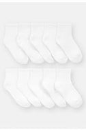 Carter's 10pk Baby Neutral White Socks