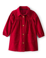 Carter's Baby Girl Red Corduroy Dress Set
