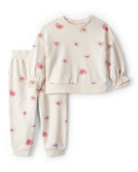 Carter's 2pc Baby Girl Valentine Long-sleeve Top and  Pants Set