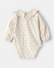 Cargar imagen en el visor de la galería, Carter's 2pc Baby Girl Long-Sleeve Bow Bodysuit &amp; Black Pants Set
