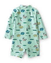 Cargar imagen en el visor de la galería, Carter's Baby Boy Vacation Long-Sleeve Rashguard Swimsuit
