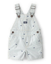 Load image into Gallery viewer, Oshkosh Baby Boy Whale Print Overalls
