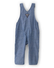 Load image into Gallery viewer, Oshkosh Baby Boy Chambray Cuffed Overalls
