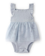 Carter's Baby Girl Blue Sleeveless Tutu Bodysuit Dress