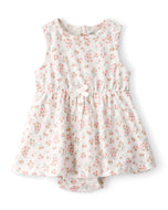 Carter's Baby Girl Floral Sleeveless Bodysuit Dress