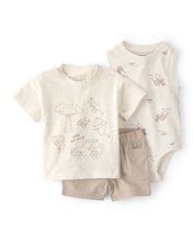 Afbeelding in Gallery-weergave laden, Carter's 3pc Baby Boy Into The Wild Top, Bodysuit &amp; Short Set
