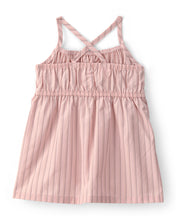 Cargar imagen en el visor de la galería, Carter's Baby Girl Pink Striped Sleeveless Dress Set

