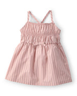Carter's Baby Girl Pink Striped Sleeveless Dress Set