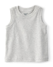 Afbeelding in Gallery-weergave laden, Carter's 2pc Baby Boy Striped Overall With Sleeveless Top Set
