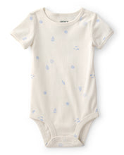 Load image into Gallery viewer, Carter's 2pc Baby Girl Bodysuit &amp; Blue Jumper Set
