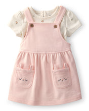 Carregar imagem no visualizador da galeria, Carter's 2pc Baby Girl Bunny Bodysuit &amp; Pink Jumper Set
