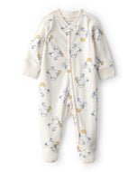Carter's Baby Boy Bird 2-Way Zip-Up Footie Coverall