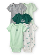 Carter's 5pc Baby Boy Soccer Print Bodysuit Set