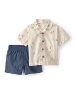 Carter's 2pc Baby Boy Kite Button-Down Shirt & Short Set